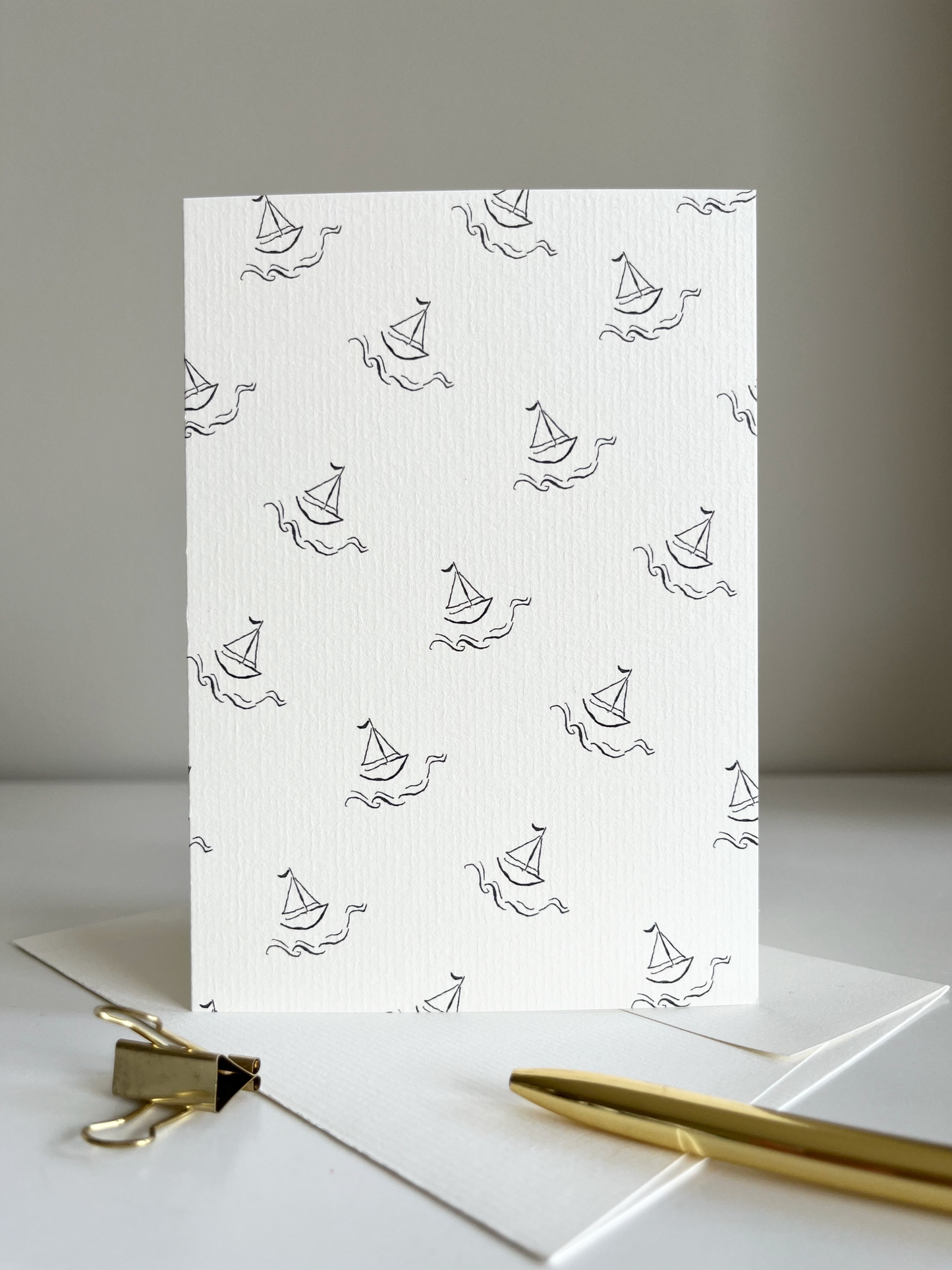 GREETING CARD - LE VOILIER