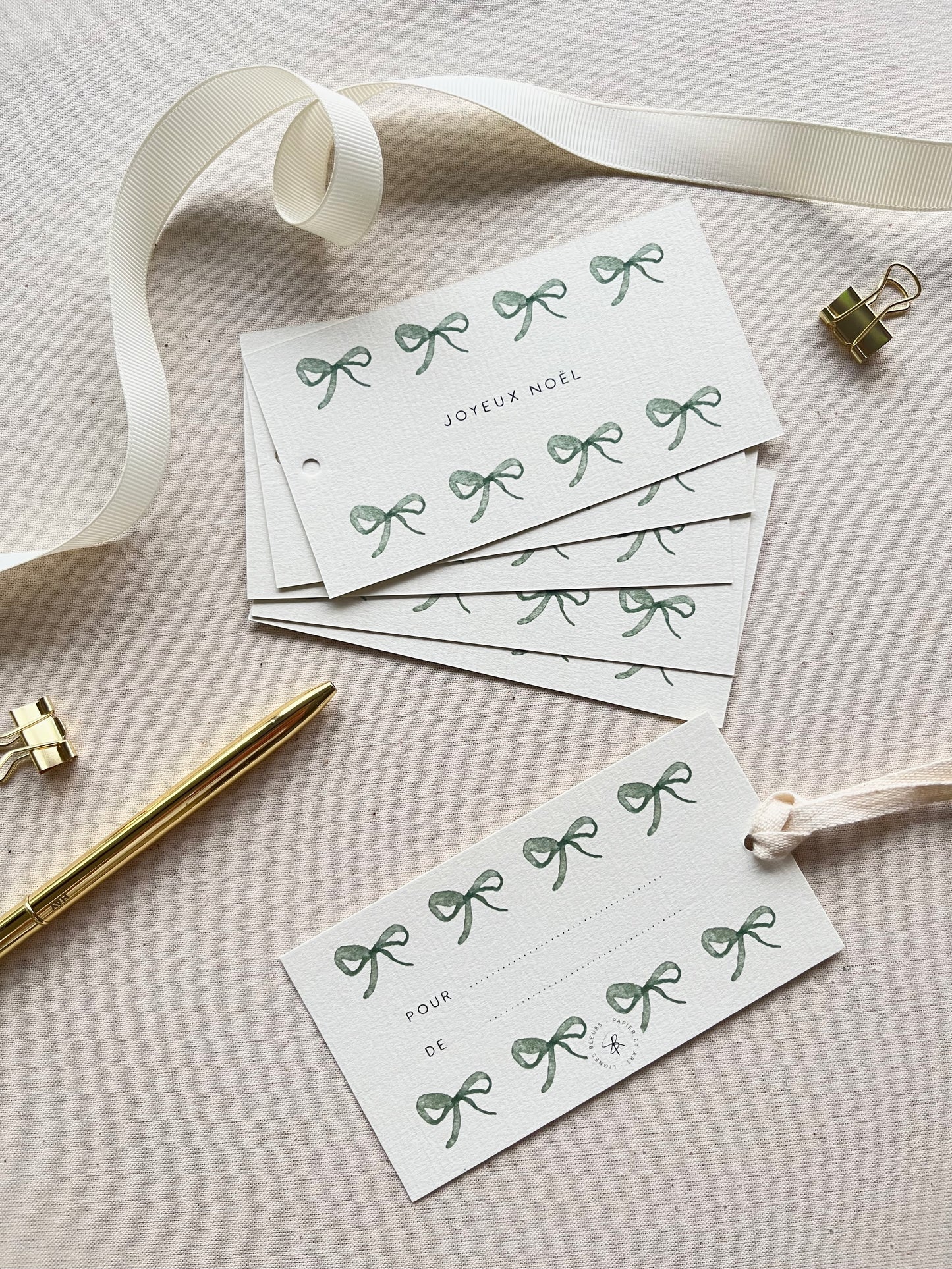 GIFT TAGS - NOËL VERT