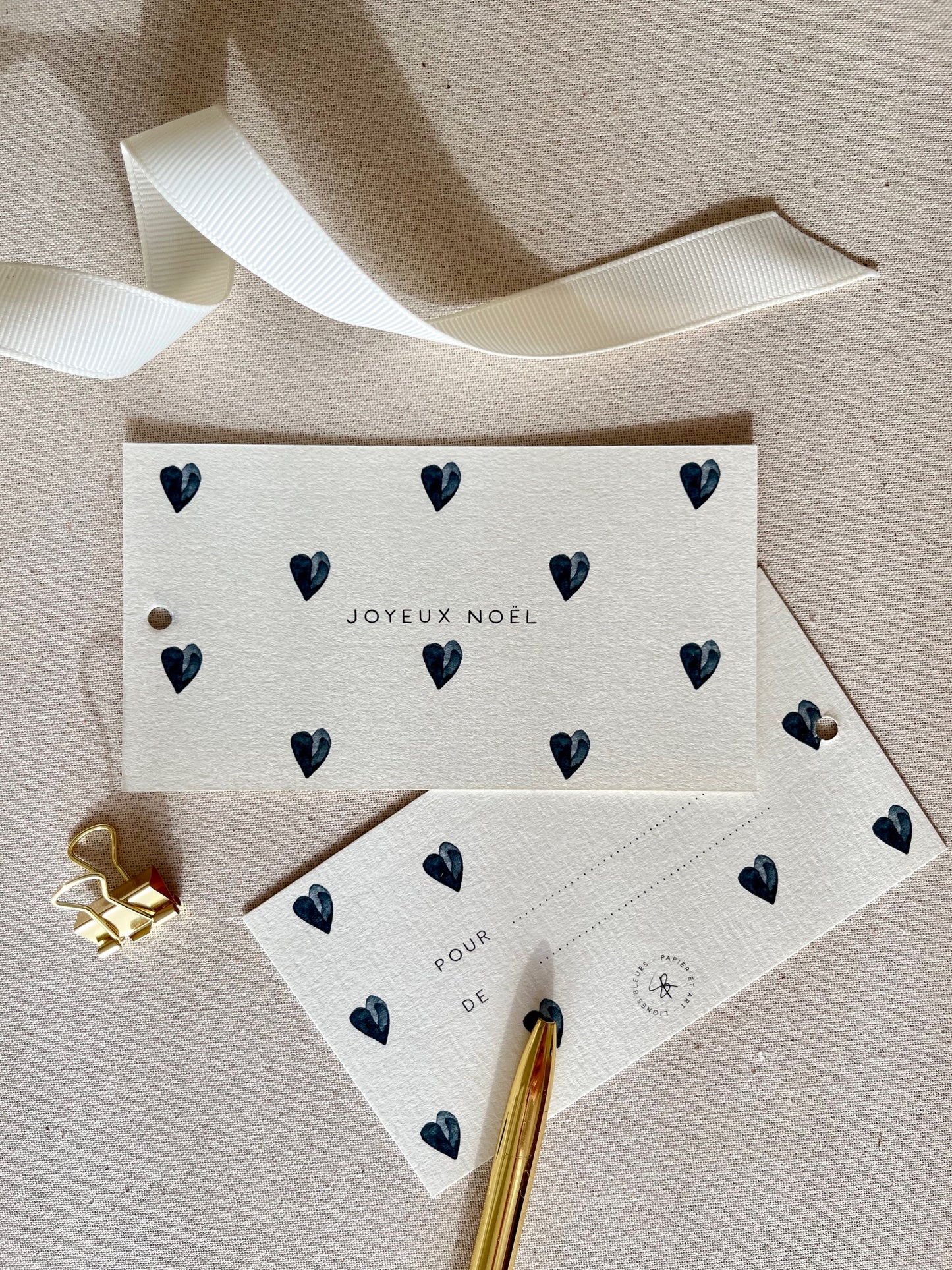 GIFT TAGS - NOËL BLEU