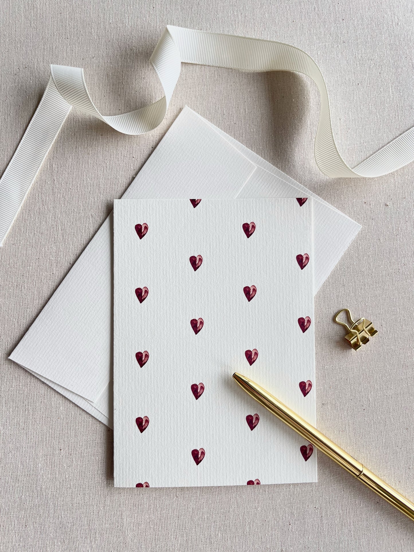 GREETING CARD - COEURS D'AMOUR