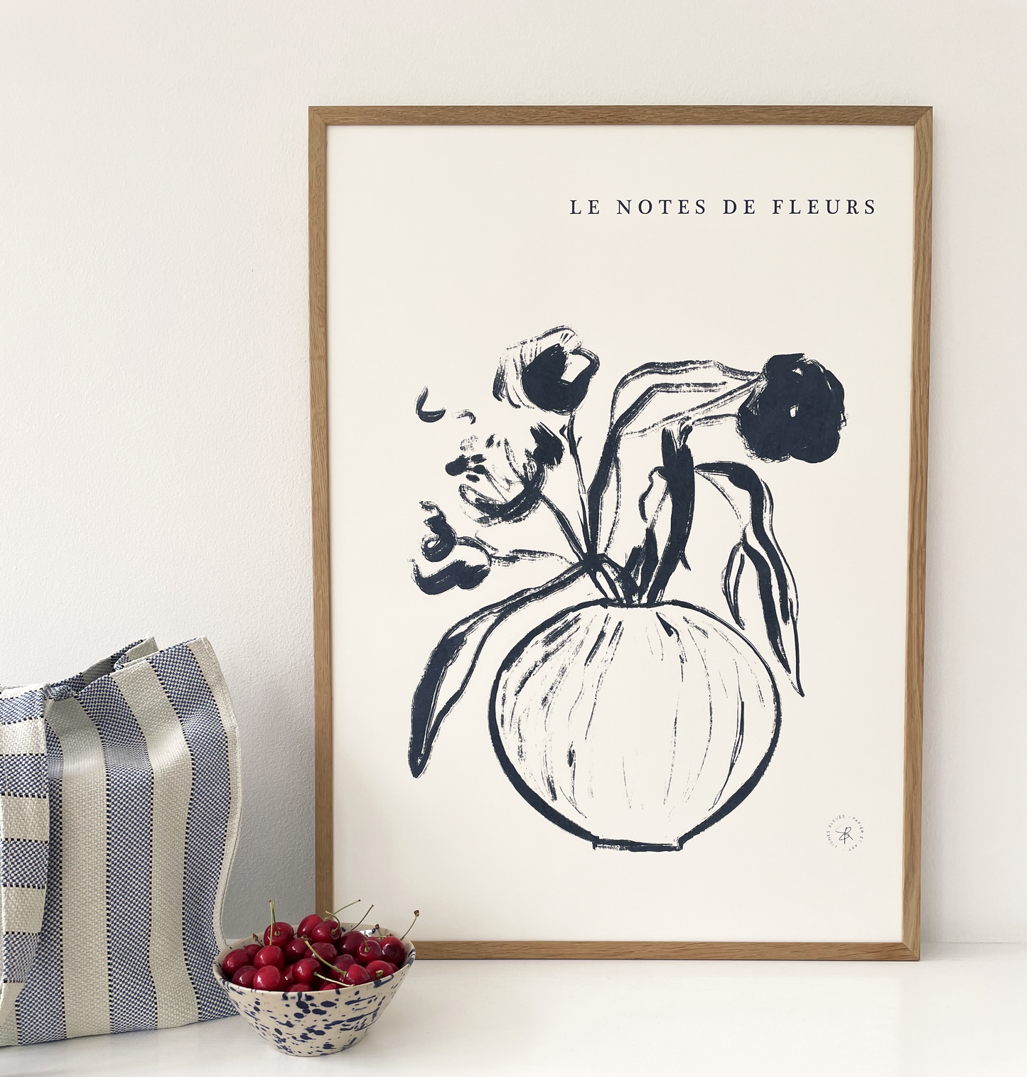 POSTER - LE NOTES DE FLEURS