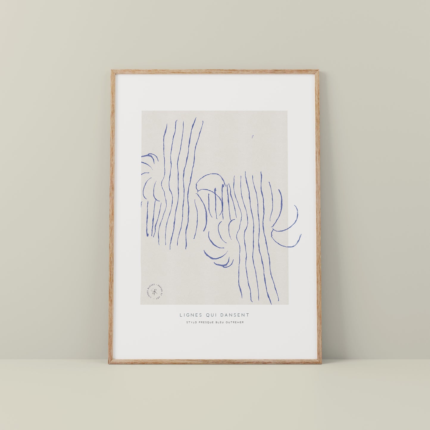 POSTER - LIGNES QUI DANSENT