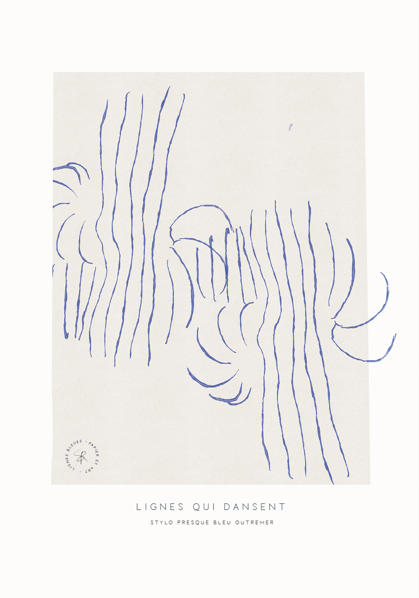 POSTER - LIGNES QUI DANSENT