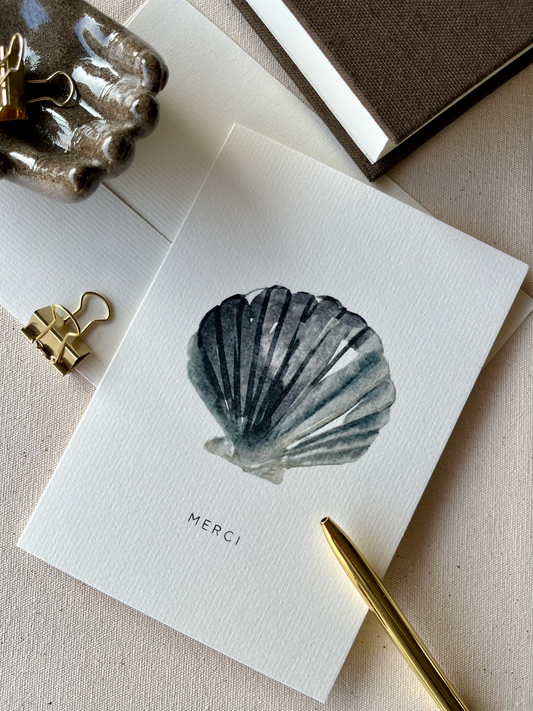 GREETING CARD - COQUILLAGE