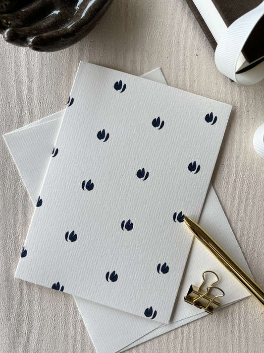 GREETING CARD  - PÉTALES