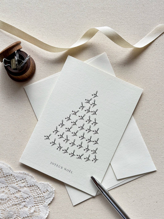 CHRISTMAS CARD - JOYEUX NOËL
