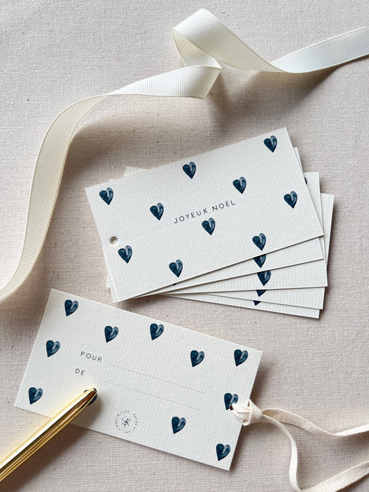 GIFT TAGS - NOËL BLEU