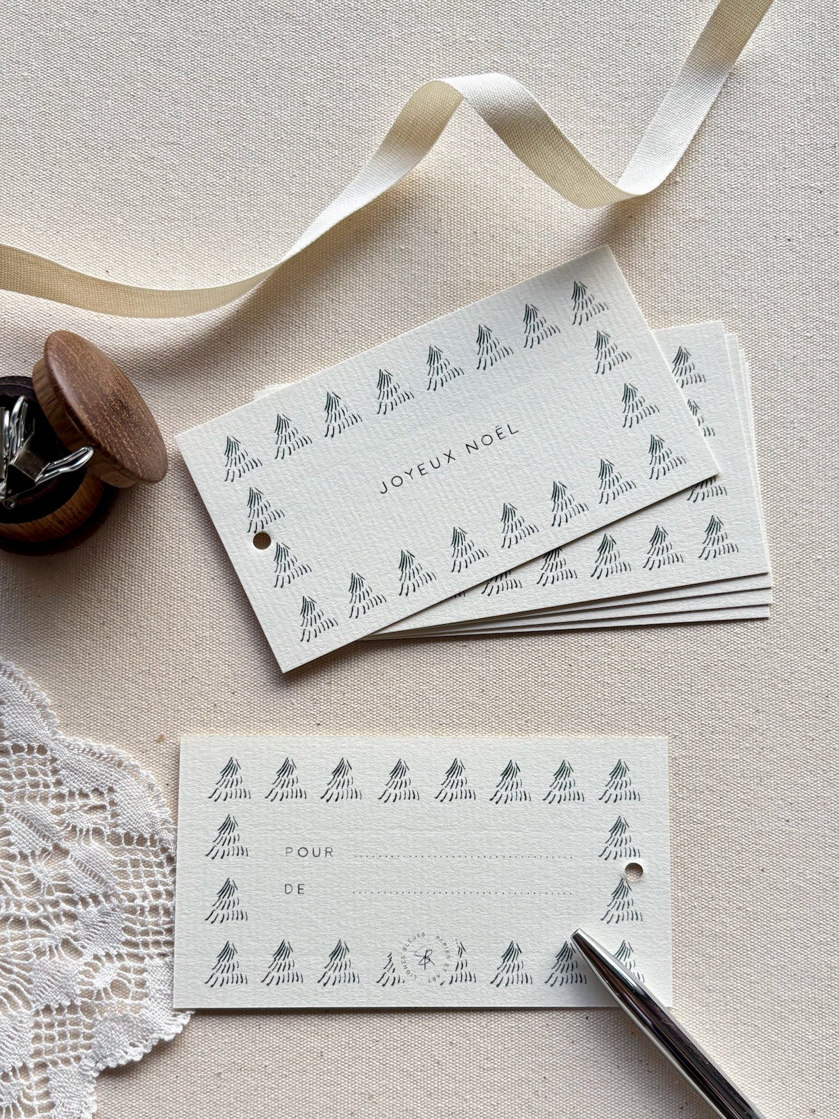 GIFT TAGS - PETIT SAPIN NÖEL