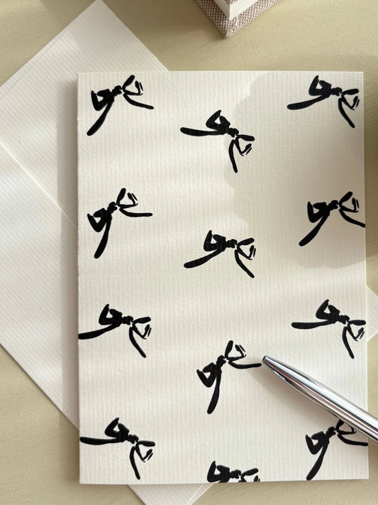 GREETING CARD - LE RUBAN NOIR