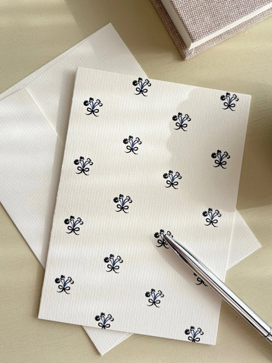 GREETING CARD - PLUIE DE BOUQUETS